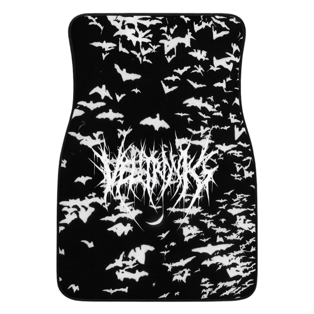 Bat Swarm Floor Mat