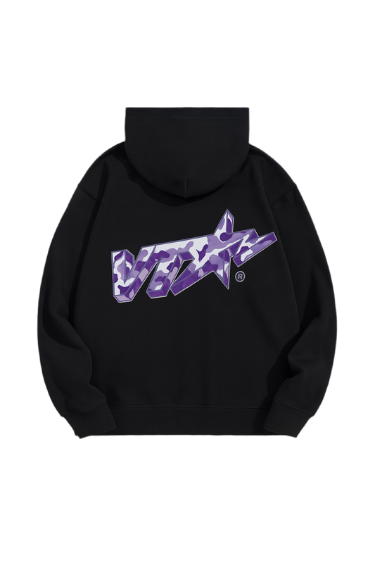 VTX Purple Camo Hoodie