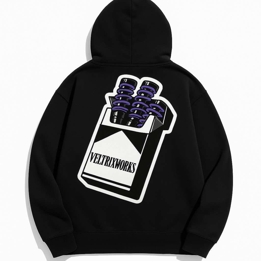 Coil pack hoodie