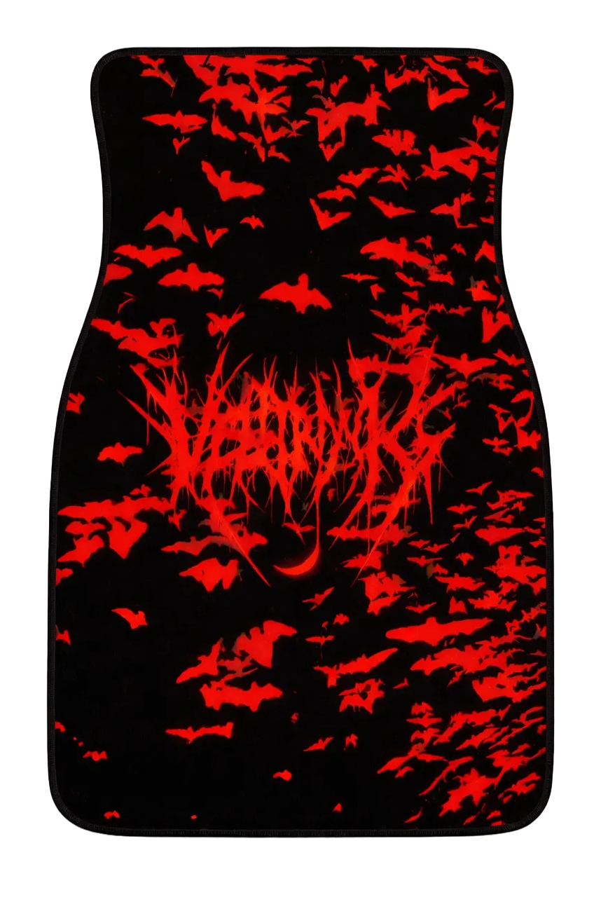 Bat Swarm Floor Mats (4pack)