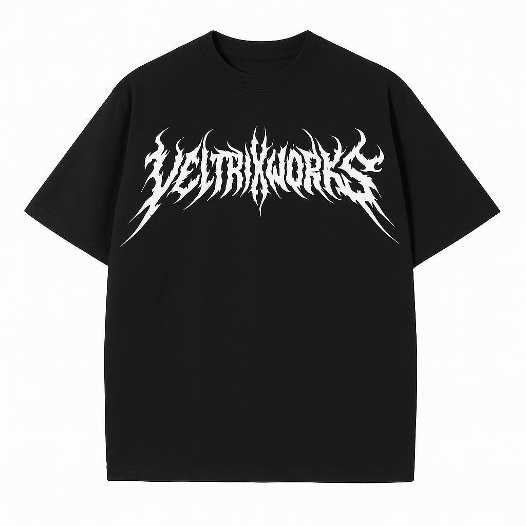 MONO oversized tee BLACK