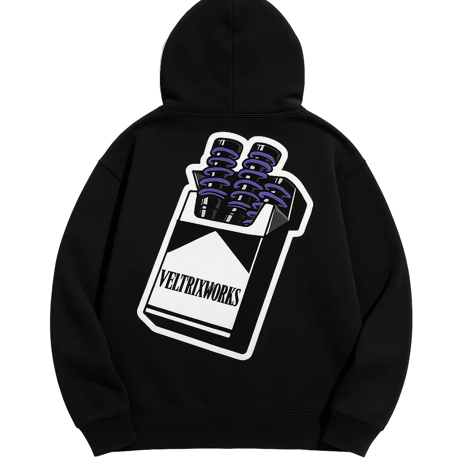 Coil pack hoodie